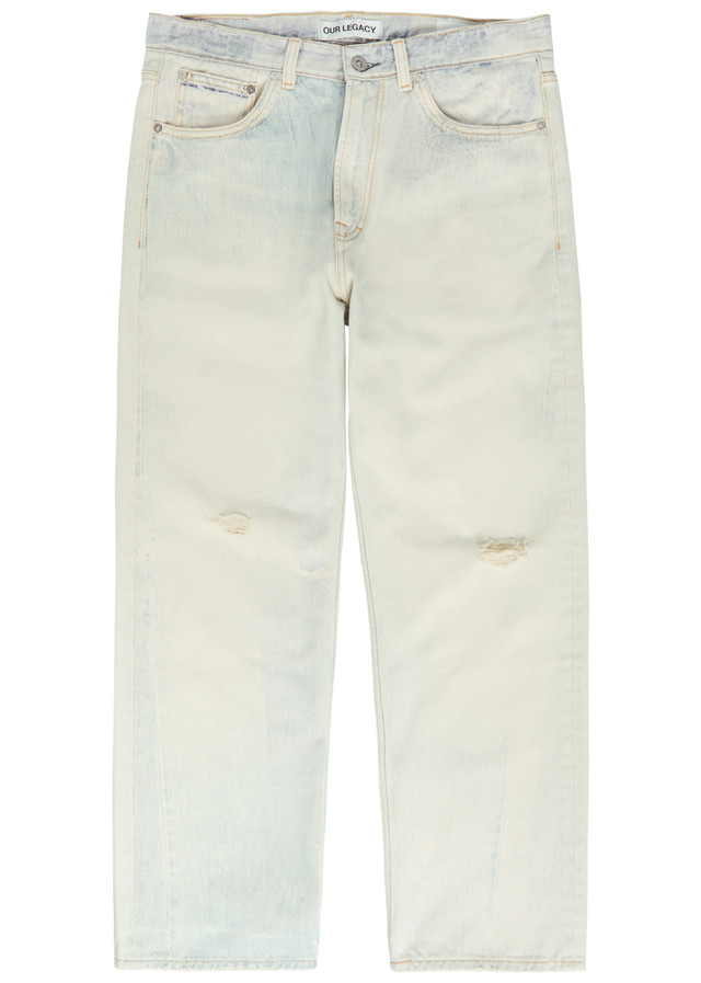 OUR LEGACY Third Cut straight-leg jeans