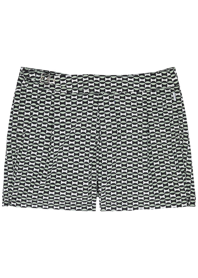 GUSARI The London printed shell swim shorts