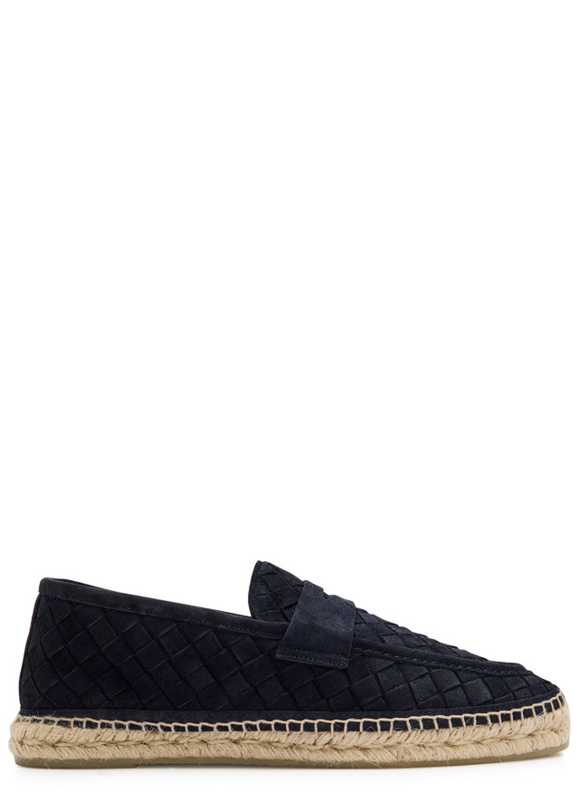 CASTAÑER Nilo braided suede espadrille loafers