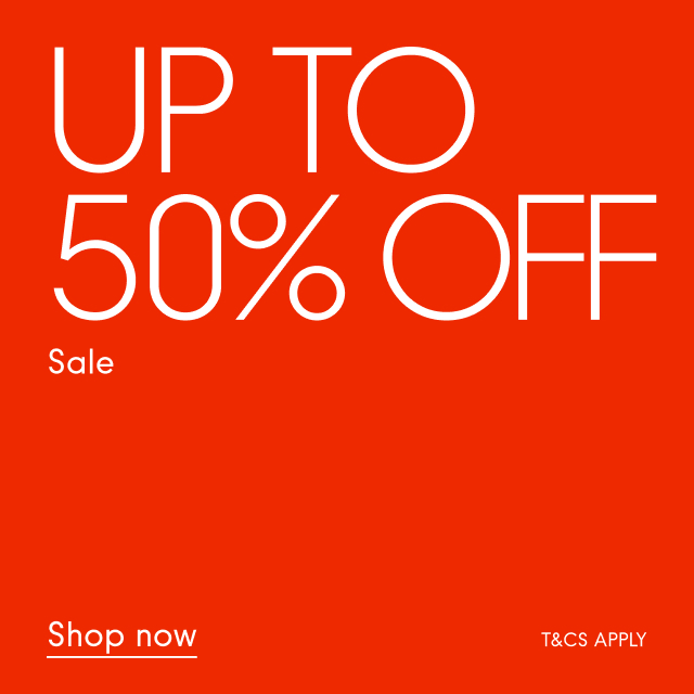 Sale Up to 50% off