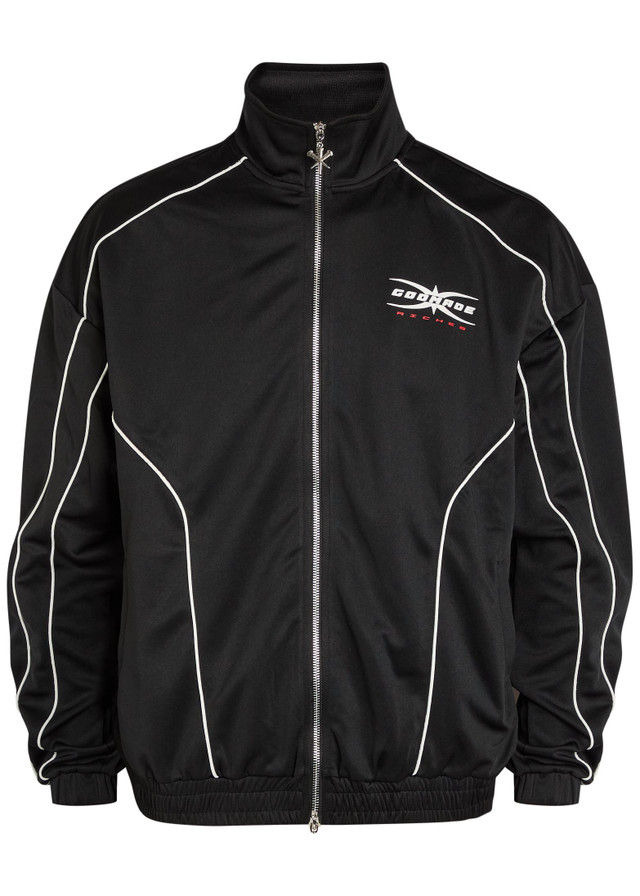 GODMADE Finish Line logo cotton track jacket