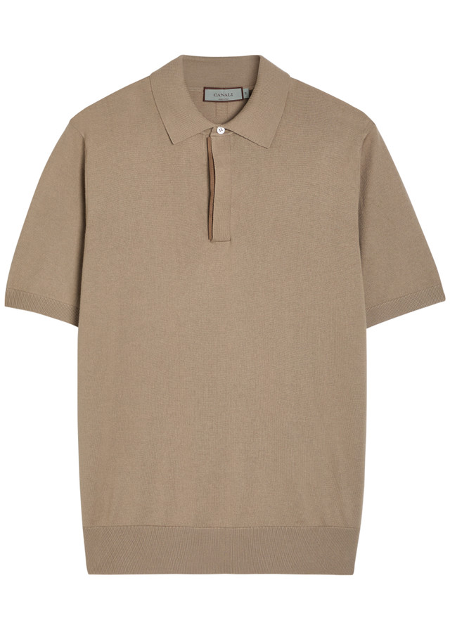 CANALI Knit polo shirt