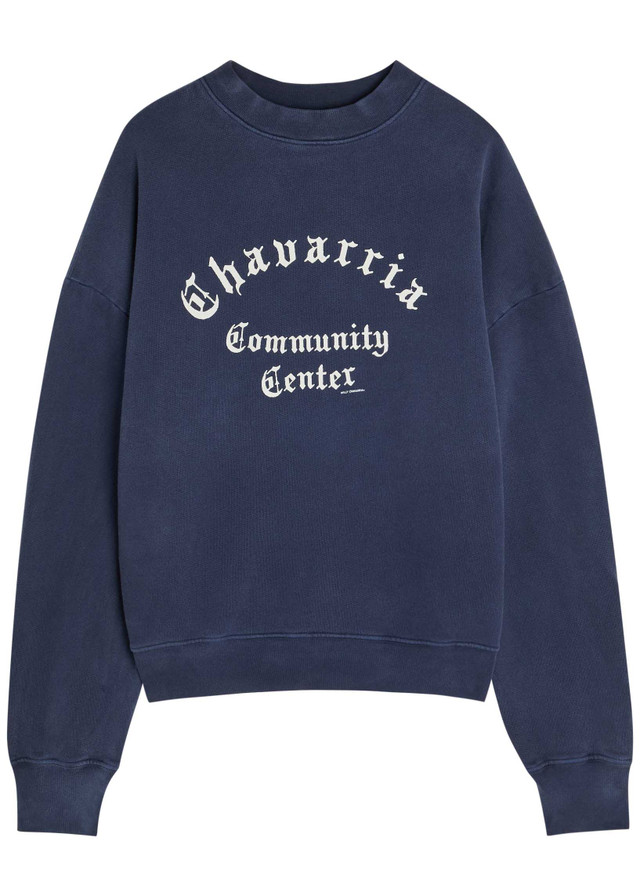 WILLY CHAVARRIA Community printed cotton sweatshirt