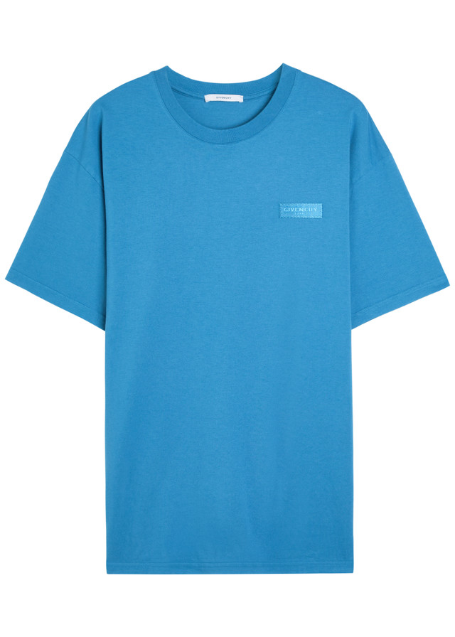 GIVENCHY Logo-appliquéd cotton T-shirt