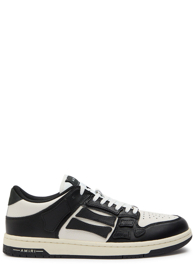 AMIRI Skel panelled leather sneakers