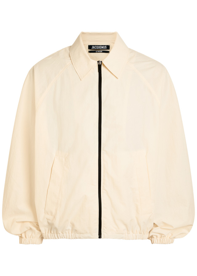 JACQUEMUS Le Coupe Vent logo-embroidered shell jacket