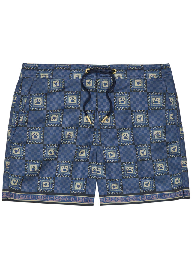 CHE Telha printed shell swim shorts