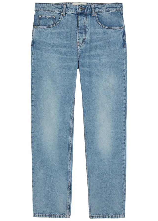 AMI PARIS Tapered-leg jeans