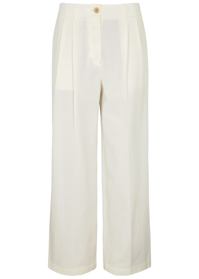 TOTÊME Wide-leg twill trousers