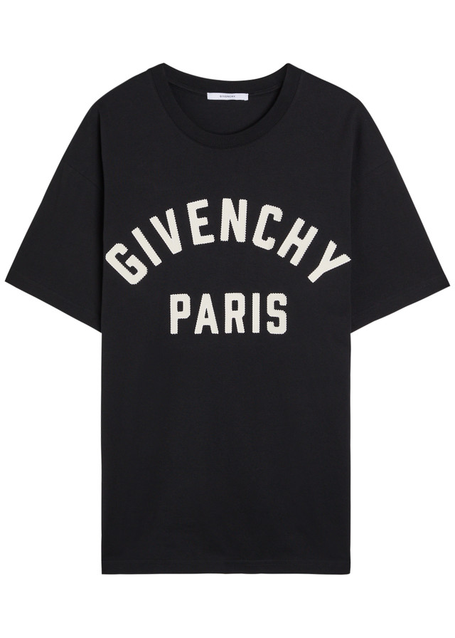 GIVENCHY Logo-appliquéd cotton T-shirt