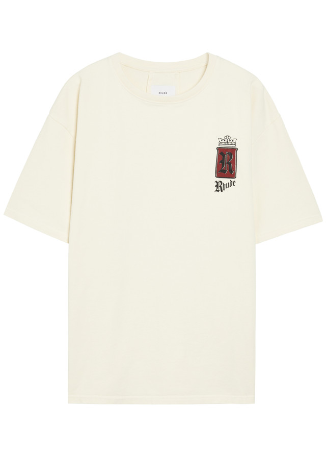 RHUDE Fumar printed cotton T-shirt
