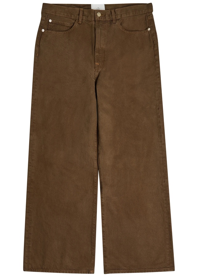 THE ELDER STATESMAN Hunter wide-leg jeans