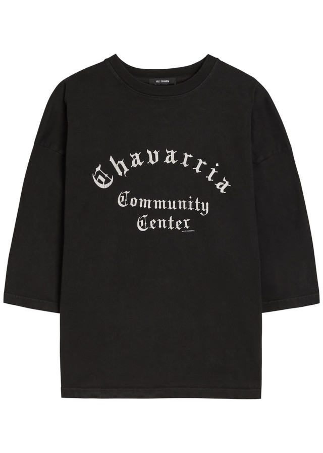 WILLY CHAVARRIA Buffalo printed cotton T-shirt