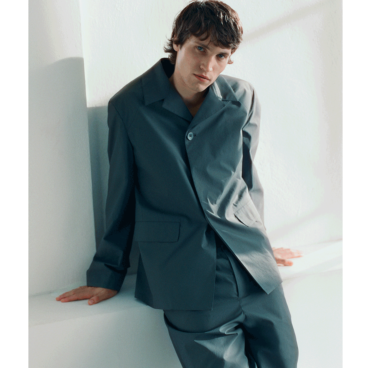 Grey suit