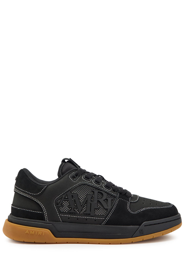 AMIRI Classic logo-appliquéd suede sneakers
