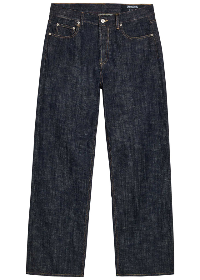 JACQUEMUS Le De-Nimes Droit wide-leg jeans