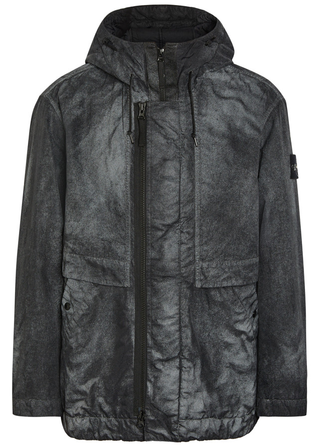 STONE ISLAND Reflective padded shell jacket