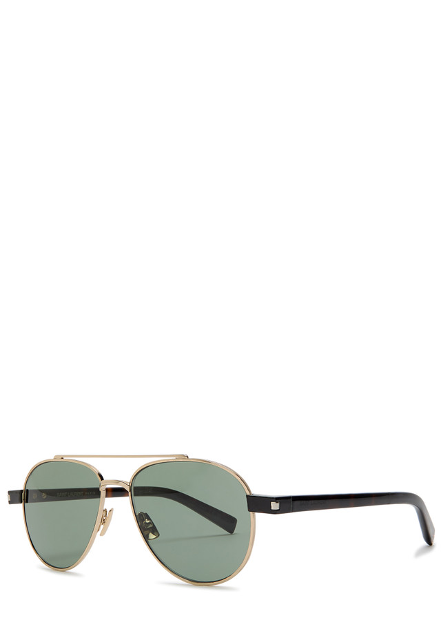 SAINT LAURENT Aviator-style sunglasses